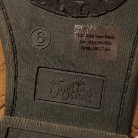 NWOT! Justice Ankle Boots Size 6 Faux Suede Fringe Western Boots - Picture 8 of 9